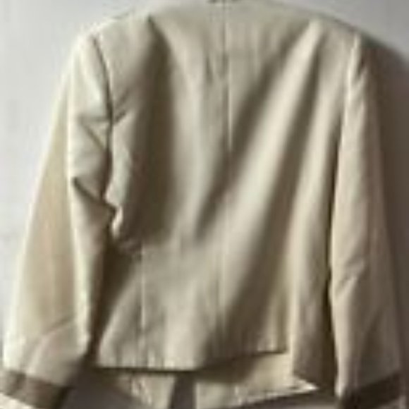Vtg Atrium Collection Jacket Blazer Size 10 Shoulder Pads USA - Picture 3 of 4